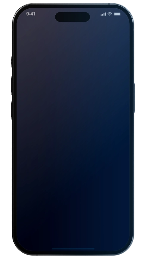Interfaz móvil de Valoria Capital